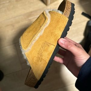 Stüssy Birkenstock Solana Shearling Slide